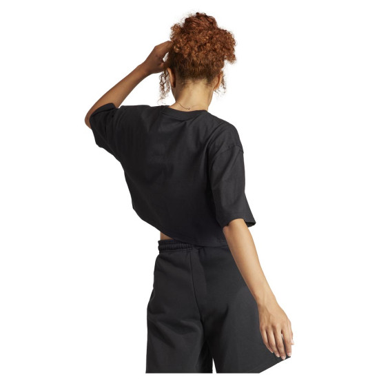 Adidas Γυναικεία κοντομάνικη μπλούζα All SZN Loose Crop Tee